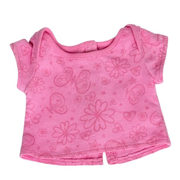 American Girl Meet Outfit True Spirit Flower Top Skirt Butterfly Boots Panty Vtg - Picture 6 of 10